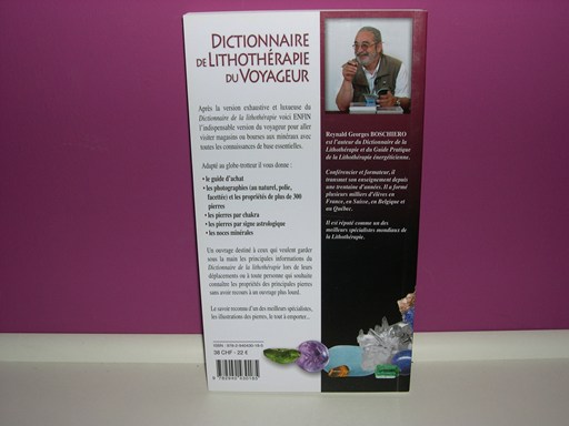 Dictionnaire de Lithothérapie du Voyageur