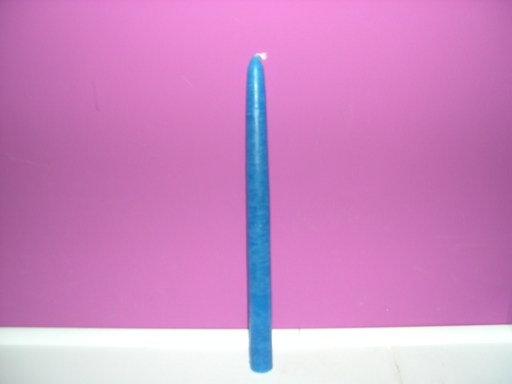 Bougie conique bleu foncé 2.2x30