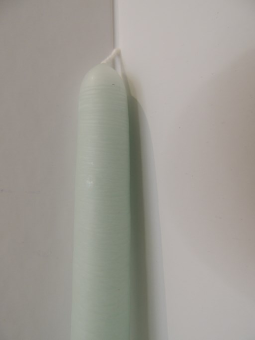 Bougie conique Vert céladon 2.2x30