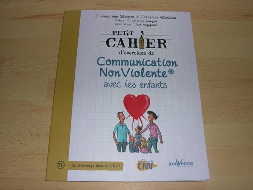 Petit cahier d'exercice de communication Non violente avec les enfants